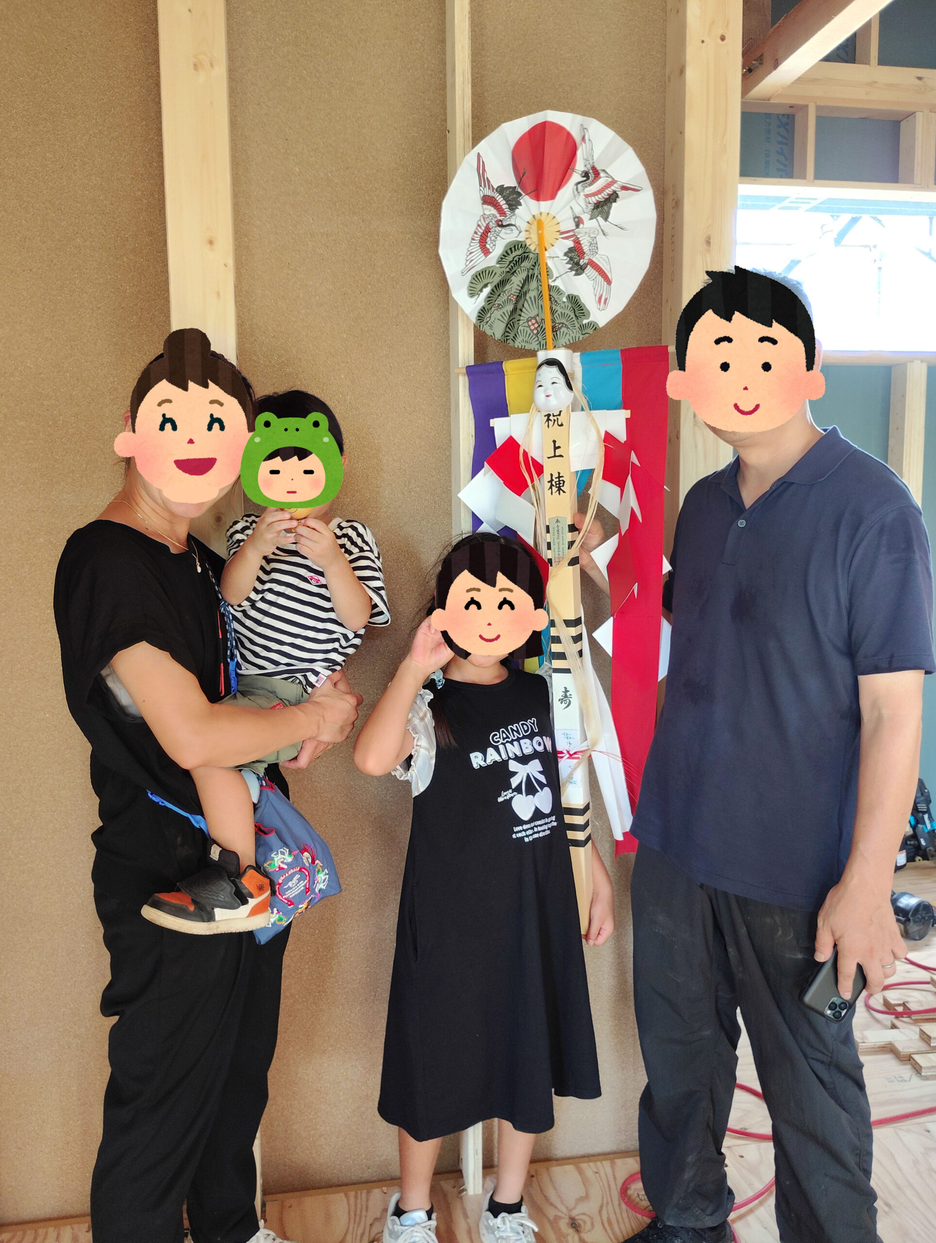 小野市にて上棟いたしました♪
