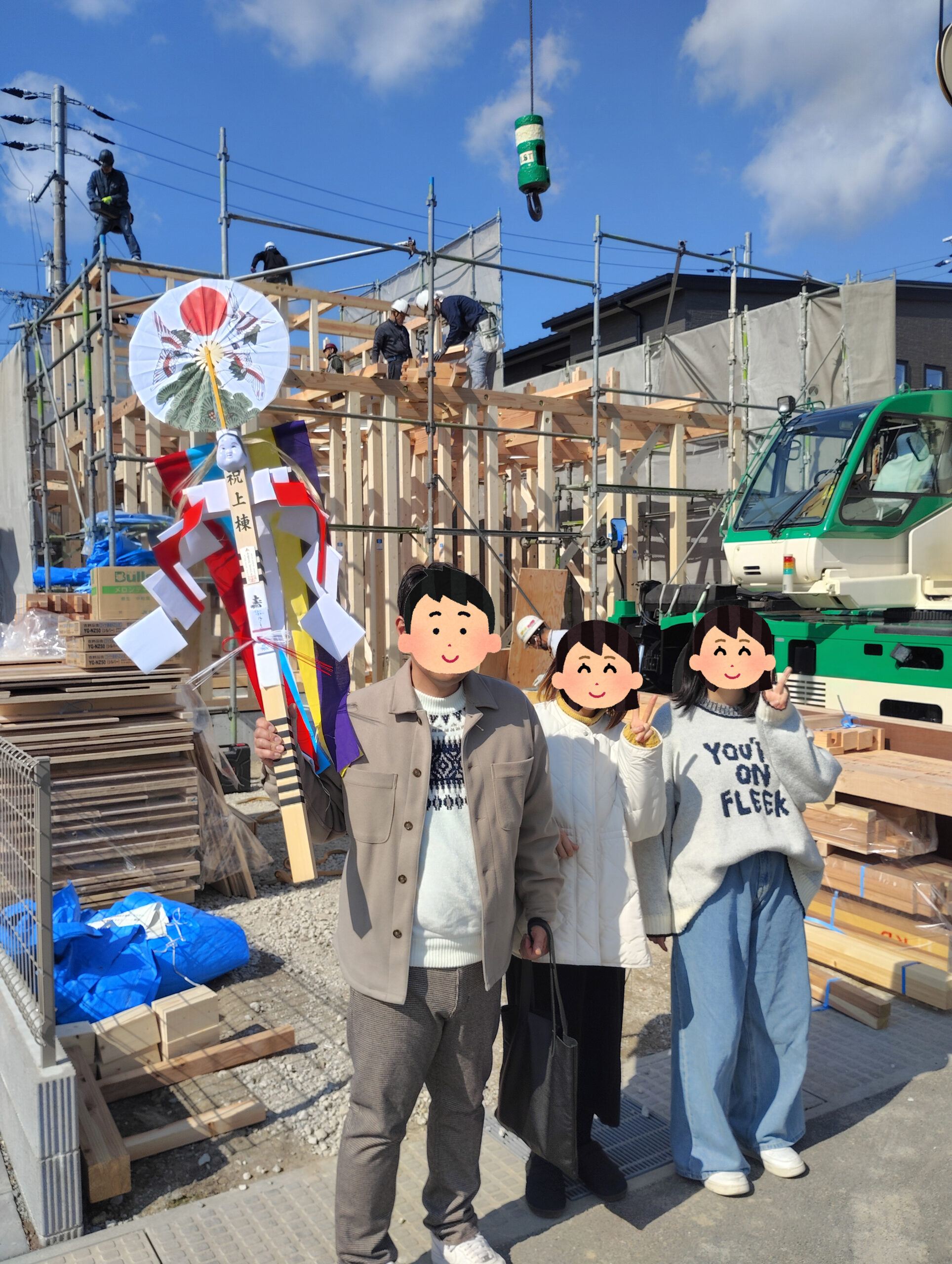 加東市にて上棟でした♪