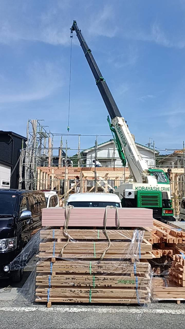 加東市にて上棟させて頂きました♪