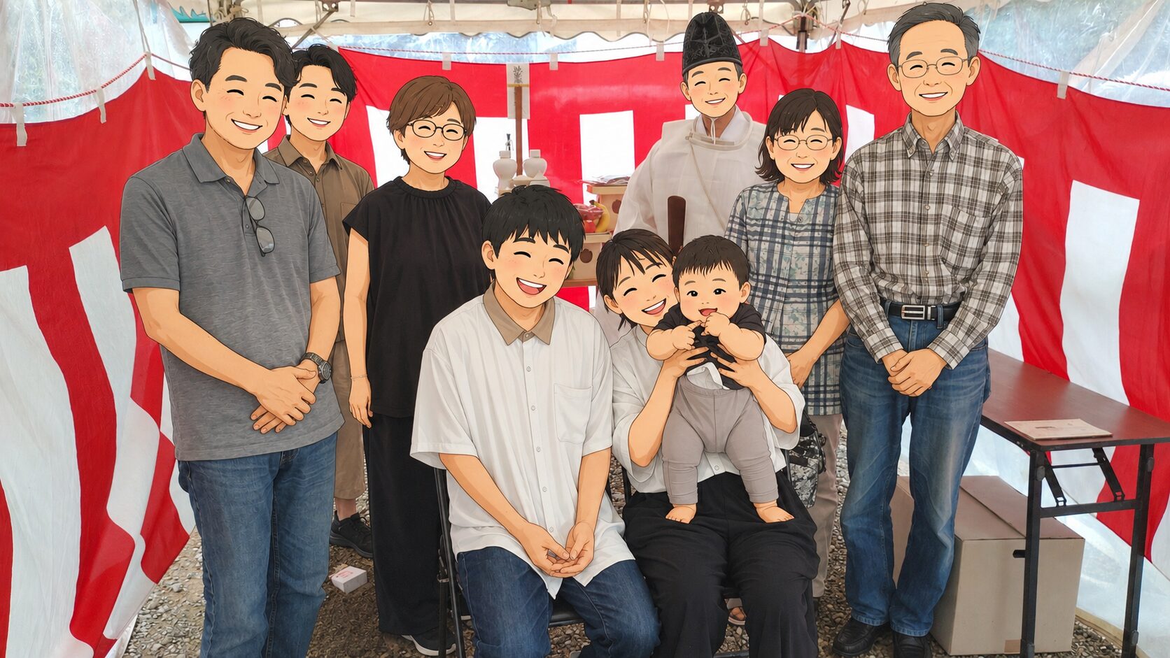 本日、加東市にて地鎮祭でした♪